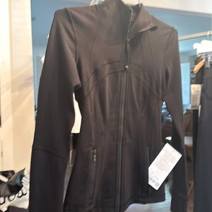 Lulu define jacket luon - size 2 - black - new